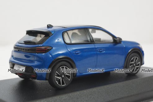 Peugeot 208 GT 2024, vertigo blue, 472843, Norev 1:43