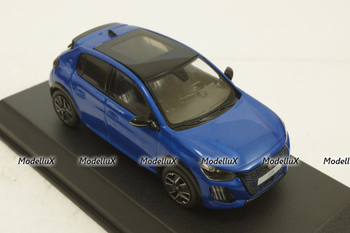 Peugeot 208 GT 2024, vertigo blue, 472843, Norev 1:43