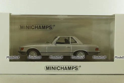 Mercedes 350 SL (R107) 1974, silver, 943033453, Minichamps (Maxichamps) 1:43