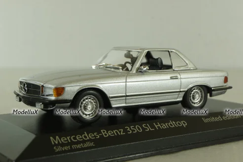 Mercedes 350 SL (R107) 1974, silver, 943033453, Minichamps (Maxichamps) 1:43