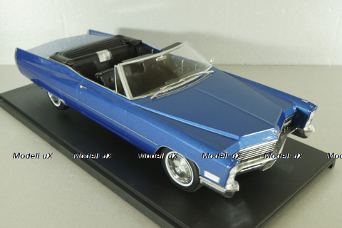 Cadillac DeVille Convertible 1967, blue, 180318, KK-Scale 1:18