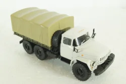 Зил-131 с тентом, белый, TR1008, Наши Грузовики 1:43
