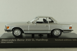 Mercedes 350 SL (R107) 1974, silver, 943033453, Minichamps (Maxichamps) 1:43