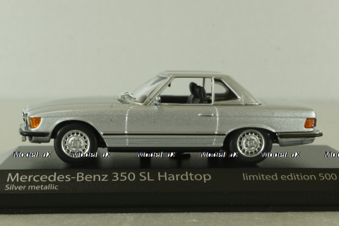 Mercedes 350 SL (R107) 1974, silver, 943033453, Minichamps (Maxichamps) 1:43