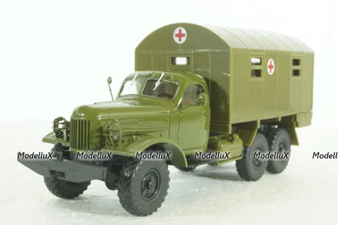 Зил-157 Кунг-1М, Военный, TR1040, Наши Грузовики 1:43