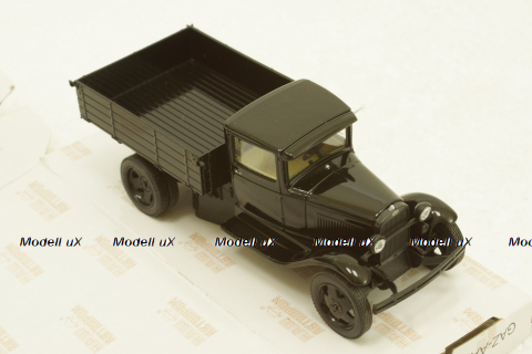 Газ-АА бортовой черный, Н251, Наш Автопром 1:43