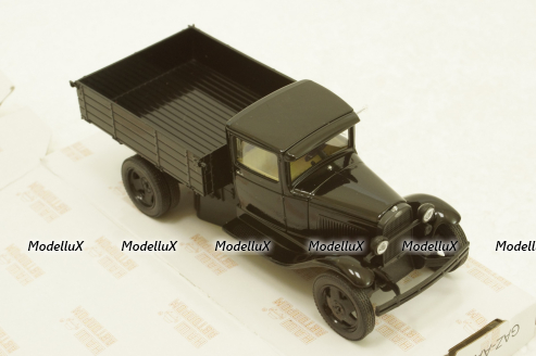 Газ-АА бортовой черный, Н251, Наш Автопром 1:43