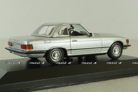 Mercedes 350 SL (R107) 1974, silver, 943033453, Minichamps (Maxichamps) 1:43