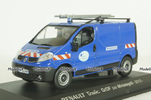 Renault Trafic, blue, Norev 1:43