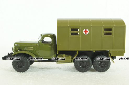 Зил-157 Кунг-1М, Военный, TR1040, Наши Грузовики 1:43