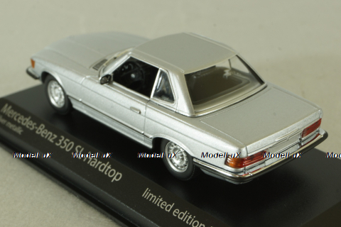 Mercedes 350 SL (R107) 1974, silver, 943033453, Minichamps (Maxichamps) 1:43