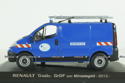 Renault Trafic, blue, Norev 1:43