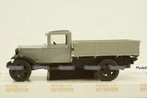 Газ-АА бортовой серый, Н251, Наш Автопром 1:43