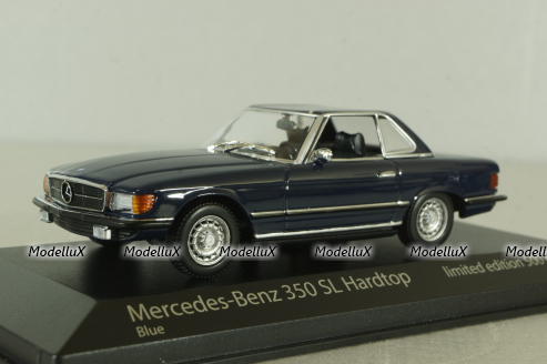 Mercedes 350 SL (R107) 1974, blue, 943033454, Minichamps (Maxichamps) 1:43
