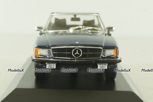 Mercedes 350 SL (R107) 1974, blue, 943033454, Minichamps (Maxichamps) 1:43