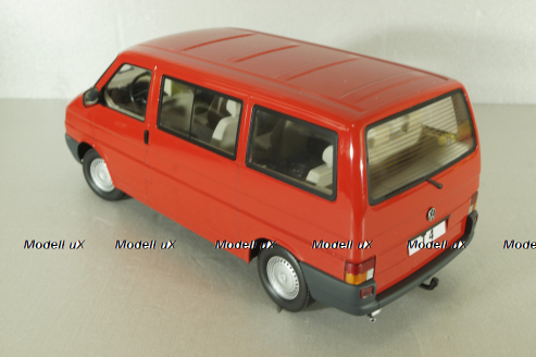 Volkswagen T4 Caravelle 1990, red, 180261, KK-Scale 1:18