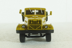 Краз-257Б1 бортовой, беж/серый, TR1024, Наши Грузовики 1:43