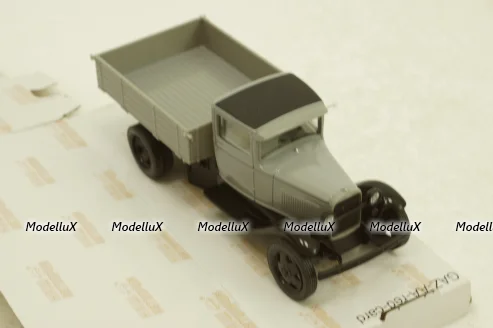 Газ-АА бортовой серый, Н251, Наш Автопром 1:43