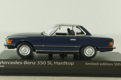 Mercedes 350 SL (R107) 1974, blue, 943033454, Minichamps (Maxichamps) 1:43