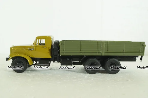 Краз-257Б1 бортовой, беж/серый, TR1024, Наши Грузовики 1:43