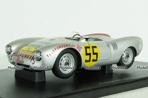 Porsche 550 1500 RS Spyder Carrera Panamericana 1954 Herrmann Nr 55, 85470, AutoArt 1:18