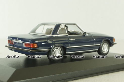 Mercedes 350 SL (R107) 1974, blue, 943033454, Minichamps (Maxichamps) 1:43