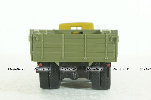  Краз-257Б1 бортовой, беж/серый, TR1024, Наши Грузовики 1:43