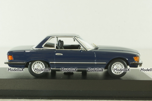 Mercedes 350 SL (R107) 1974, blue, 943033454, Minichamps (Maxichamps) 1:43