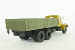 Краз-257Б1 бортовой, беж/серый, TR1024, Наши Грузовики 1:43