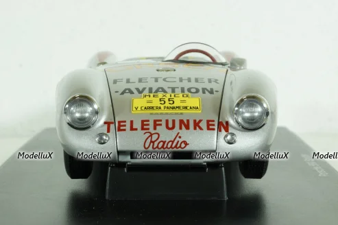 Porsche 550 1500 RS Spyder Carrera Panamericana 1954 Herrmann Nr 55, 85470, AutoArt 1:18