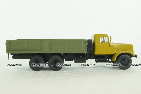  Краз-257Б1 бортовой, беж/серый, TR1024, Наши Грузовики 1:43