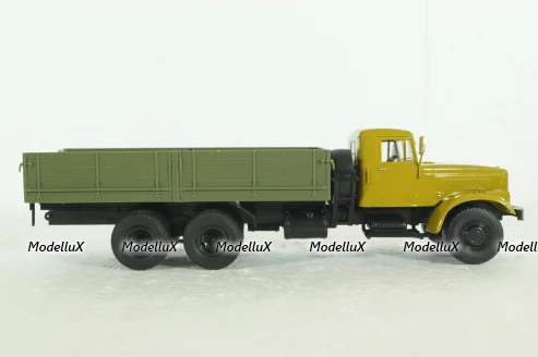  Краз-257Б1 бортовой, беж/серый, TR1024, Наши Грузовики 1:43