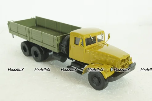  Краз-257Б1 бортовой, беж/серый, TR1024, Наши Грузовики 1:43