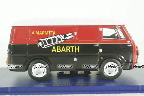 Alfa Romeo 2 Abarth 1963, M4 1:43