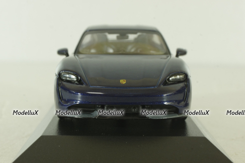 Porsche Taycan Turbo S, 2020, blue, 410068475, Minichamps 1:43 Уценка!