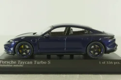 Porsche Taycan Turbo S, 2020, blue, 410068475, Minichamps 1:43 Уценка!