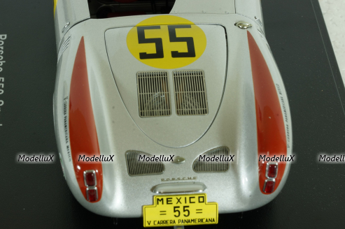 Porsche 550 1500 RS Spyder Carrera Panamericana 1954 Herrmann Nr 55, 85470, AutoArt 1:18