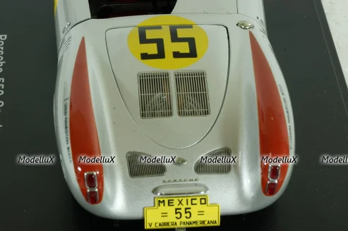 Porsche 550 1500 RS Spyder Carrera Panamericana 1954 Herrmann Nr 55, 85470, AutoArt 1:18