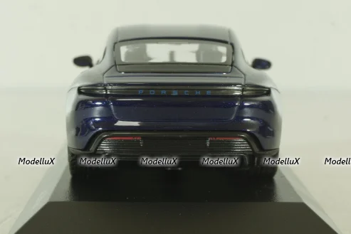 Porsche Taycan Turbo S, 2020, blue, 410068475, Minichamps 1:43 Уценка!