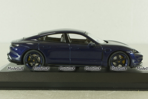 Porsche Taycan Turbo S, 2020, blue, 410068475, Minichamps 1:43 Уценка!