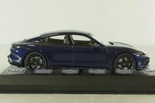 Porsche Taycan Turbo S, 2020, blue, 410068475, Minichamps 1:43 Уценка!