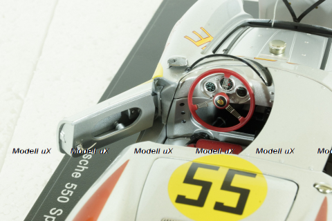 Porsche 550 1500 RS Spyder Carrera Panamericana 1954 Herrmann Nr 55, 85470, AutoArt 1:18