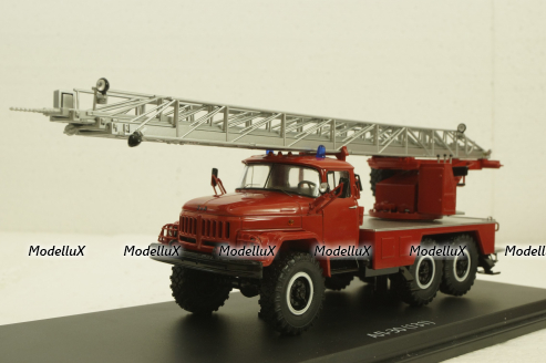 Ал-30 Зил-131, пожарный, SSM1160, SSM 1:43