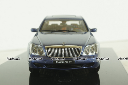 Maybach 57 SWB 2003 blue, 56151, Auto Art 1:43