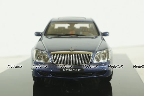 Maybach 57 SWB 2003 blue, 56151, Auto Art 1:43