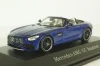 Mercedes AMG GT Roadster (R190) metallic-blue canopy removable, B66960407, Spark 1:43
