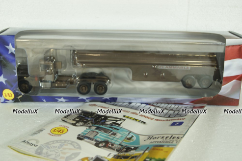 Peterbilt 281 (1957), American Trucks, France, #7, Altaya 1:43