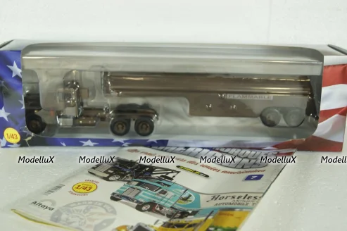 Peterbilt 281 (1957), American Trucks, France, #7, Altaya 1:43