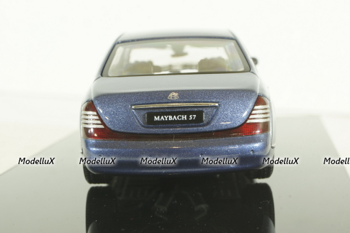 Maybach 57 SWB 2003 blue, 56151, Auto Art 1:43