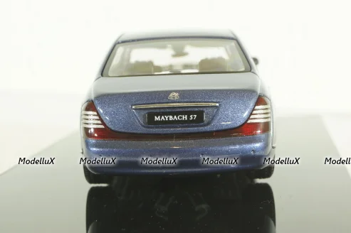 Maybach 57 SWB 2003 blue, 56151, Auto Art 1:43